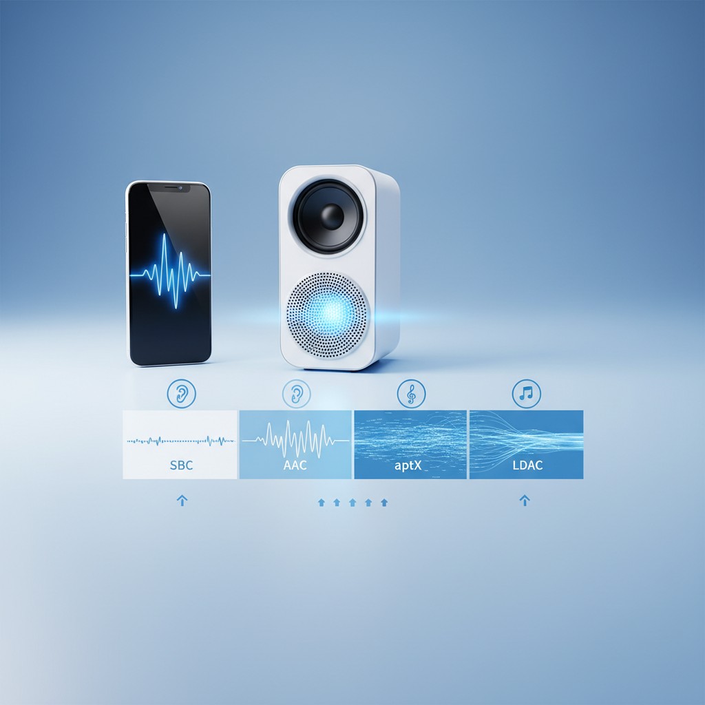 Codecs Bluetooth Audio : SBC, AAC, aptX, LDAC — Guide Complet 2026